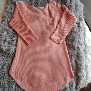 Orange and Cream Sweater